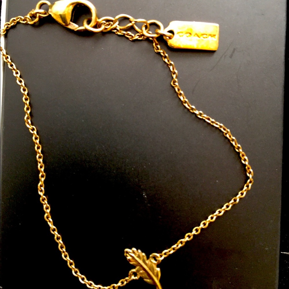 Coach Feather Bracelet